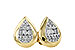 G301-71843: EARRINGS .09 BAG .18 TW
