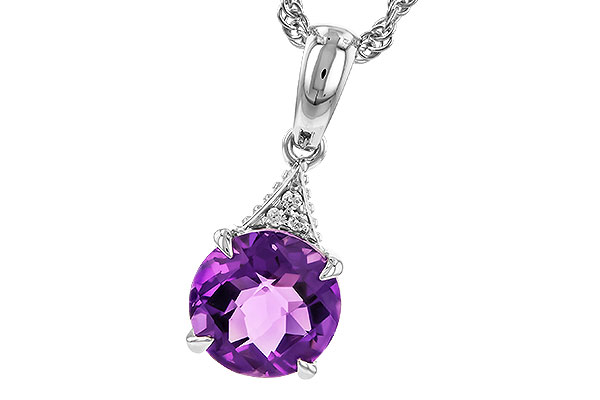 G301-71888: NECK 1.28 AMETHYST 1.29 TGW (7MM RD)