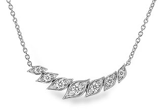G302-54579: NECKLACE .36 TW