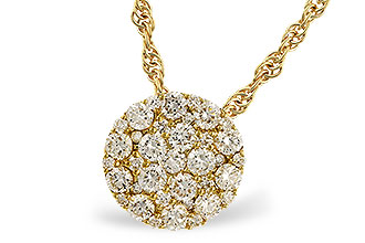 G302-54597: NECKLACE .50 TW