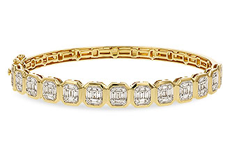 G302-54615: BANGLE .81 TW BAGUETTE 1.00 TW