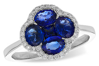 G302-55543: LDS RG 1.72 TW SAPPHIRE 1.87 TGW