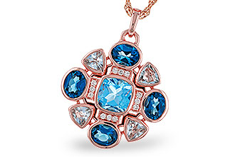 G302-57279: NECKLACE 3.19 TW BLUE TOPAZ 3.25 TGW