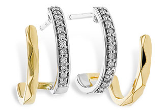 G302-58197: EARRINGS .12 TW