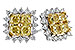 G302-58224: EARR 1.04 FANCY YELLOW DIAMONDS 1.44 TW