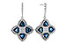G302-59106: EARRINGS 1.73 LONDON BLUE TOPAZ 1.82 TGW