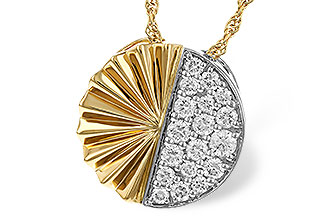 G302-60915: NECKLACE .50 TW