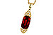 G302-60924: NECK 2.45 GARNET 2.55 TGW