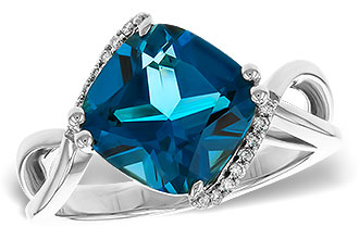 G302-60961: LDS RG 4.42 LONDON BLUE TOPAZ 4.50 TGW (10MM LBT)