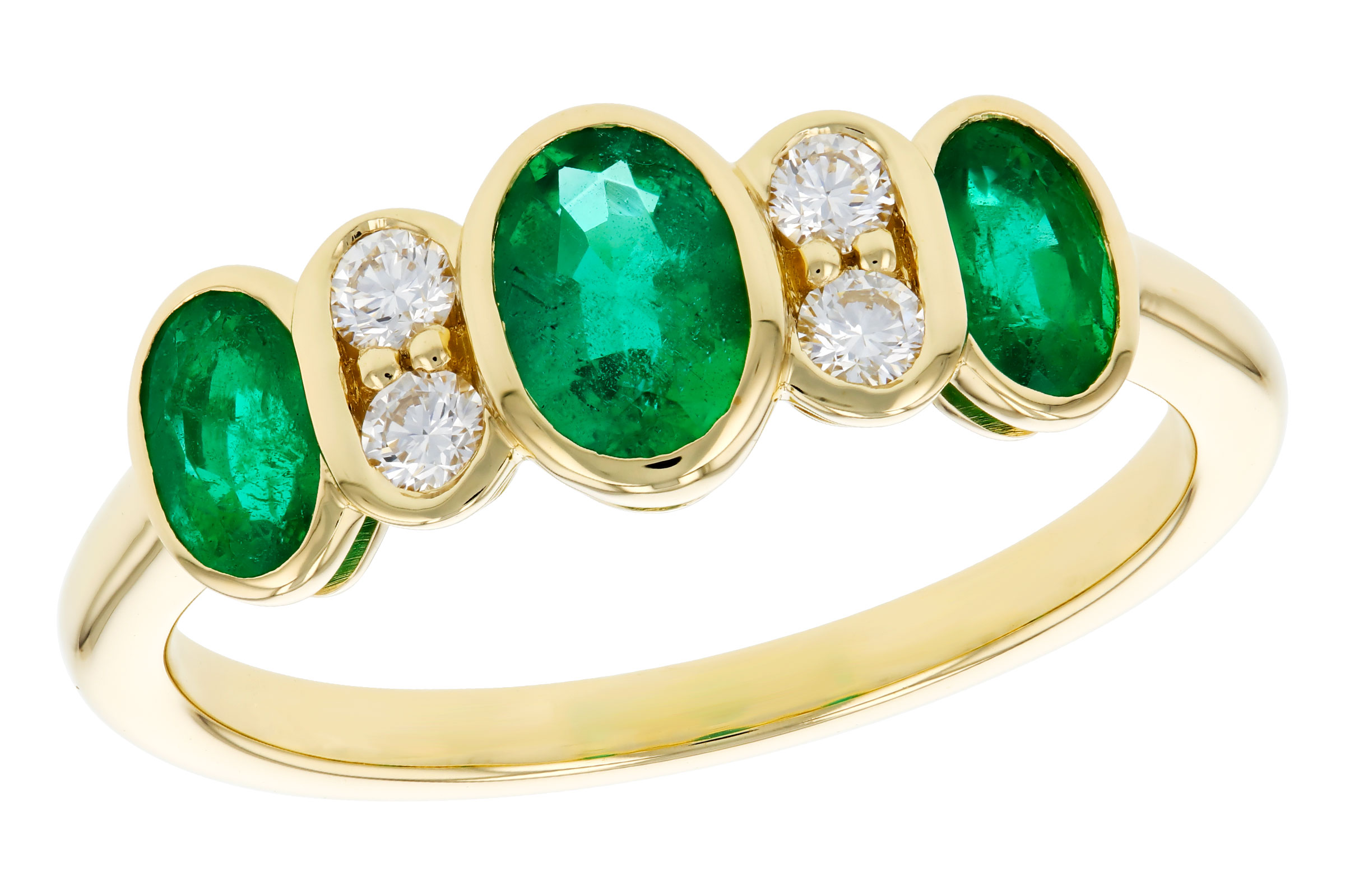 G303-48215: LDS RG .90 TW EMERALD 1.05 TGW