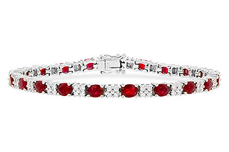 H028-00970: BRACELET 7.10 RUBY 7.92 TGW