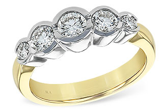 H120-78224: LDS WED RING 1.00 TW