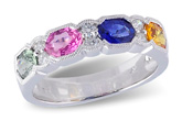 H212-54615: LDS WED RG 1.74 TW SAPP 1.92 TGW