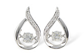 H216-19170: EARRINGS .37 TW