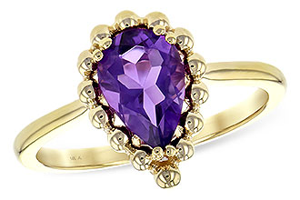 H217-12797: LDS RING 1.06 CT AMETHYST