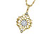 H218-02815: NECKLACE .18 TW