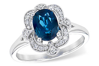 H300-79124: LDS RG 1.35 LONDON BLUE TOPAZ 1.50 TGW