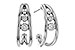 H301-70933: EARRINGS .16 TW