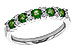 H301-70979: LDS WED RG .55 EMERALD .72 TGW