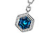 H302-56415: NECK 3.40 LONDON BLUE TOPAZ 3.55 TGW (9MM LBT)