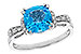H302-58252: LDS RG 2.48 BLUE TOPAZ 2.70 TGW (8MM BT)