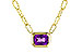 H302-60079: NECKLACE .82 AMETHYST (18")