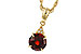 H302-60933: NECK 1.46 GARNET 1.47 TGW (7MM RD)
