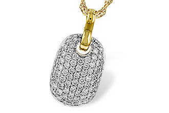H302-60961: NECKLACE .66 TW