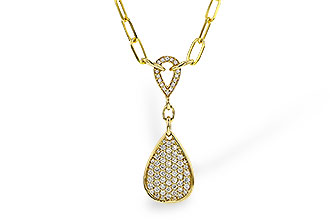H302-61852: NECKLACE .66 TW (17")