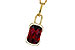 H303-45488: NECK 4.30 GARNET 4.45 TGW (12x8MM GAR)