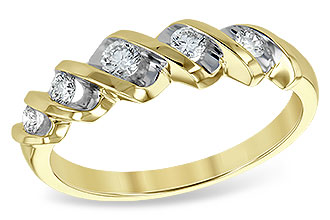 K120-78270: LDS WED RING .25 TW