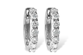 K213-48206: EARRINGS 1.00 CT TW