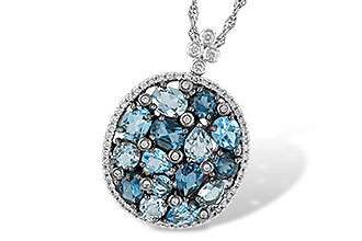 K215-30988: NECK 3.12 BLUE TOPAZ 3.41 TGW