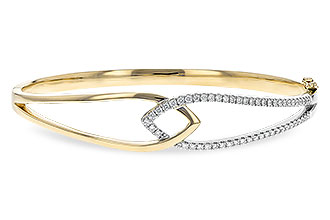 K217-16442: BANGLE BRACELET .50 TW