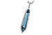 K218-00061: NECK 3.47 LONDON BLUE TOPAZ 3.70 TGW