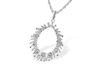 K218-04561: NECK .24 TW BAGUETTE DIAS