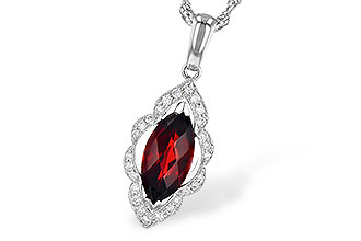 K300-80015: NECK 1.25 GARNET 1.36 TGW