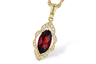 K300-80015: NECK 1.25 GARNET 1.36 TGW