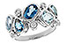 K301-69097: LDS RG 2.57 BLUE TOPAZ TW 2.75 TGW