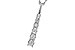 K301-71833: NECKLACE .25 TW