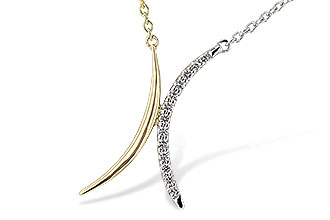 K302-54579: NECKLACE .14 TW (18")