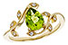 K302-56433: LDS RG 1.16 PERIDOT 1.22 TGW (8x6MM PER)