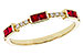 K302-59097: LDS WED RG .34 RUBY .41 TGW