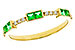 K302-59161: LDS WED RG .23 TW EMERALD .30 TGW