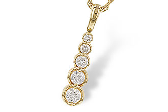 K302-60042: NECKLACE .50 TW
