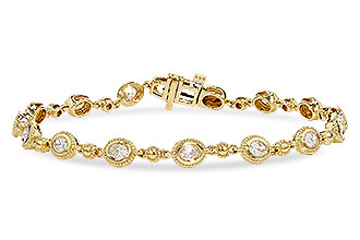 K302-61897: BRACELET 1.25 TW OVAL DIAS (7")