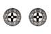L028-08197: EARRING JACKETS .12 TW (FOR 0.50-1.00 CT TW STUDS)