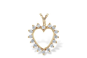 L034-39170: HEART PENDANT .23 TW