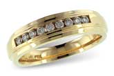 L121-69151: M120-77279 ALL YELLOW GOLD .25 TW