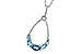 L215-30951: NECK 1.76 BLUE TOPAZ 1.96 TGW